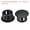 Black, variant on 19mm(3/4") Plastic Hole Plugs, Screw Bumper Hole Plug Flush Snap Type Round Hole Cover Caps Black 100 Pcs