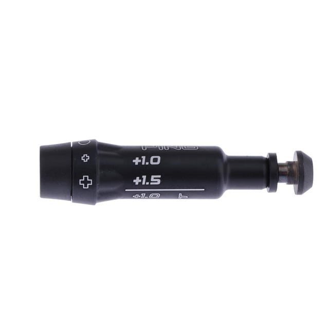 Reemplazo de manguito adaptador de varilla de golf de aluminio negro 335/0.350 FW Golfer Negro 0.335