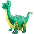 thumbnail image 1 of Globos de dinosaurio 3D papel de aluminio de pie verde dinosaurio dragón boda Baby Shower fiesta de cumpleaños decoración suministros niño niños juguetes regalo (verde) Sincero  Hogar, 1 of 6