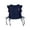 Navy-03, variant on Girls' Cute Ruffle Sleeve Crop Top Sleeveless Round Neck Side Drawstring Ruched Casual Tee for Summer Playwear Age 2-10