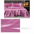 thumbnail image 4 of PATLOLLAV 1 Pcs Premium Cooling Flat Sheet, Comfortable Machine Washable Cooling Silky Top Sheet for Hot Sleeper and Night Swears, King Size(90.55"*98.42"), 4 of 7