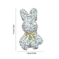 thumbnail image 3 of Decoraciones de Pascua, adornos de Pascua, regalos de Pascua, accesorios de conejito de peluche de Pascua, accesorios faciales, adornos de conejo de plástico, 3 of 6