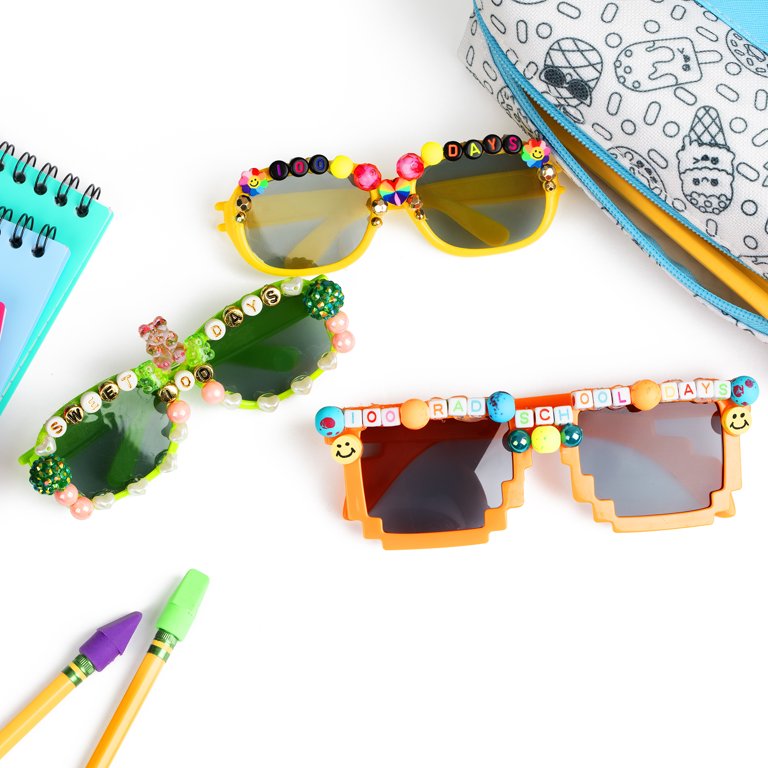 CousinDIY Neon Y2K Bead Mix with Alphabet and Rainbow photo 8