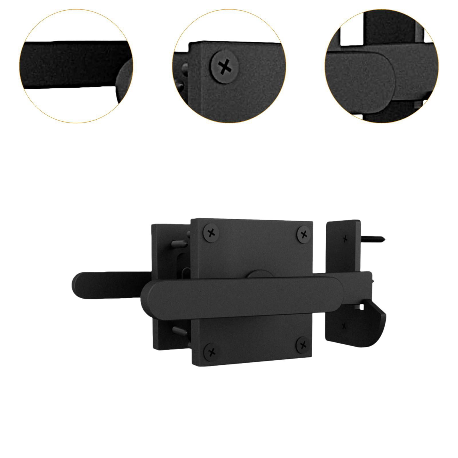 YWMJZEU Double Side Gate Latch Easy Installation Aluminum Alloy Heavy Duty Gate Hardware