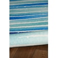 thumbnail image 2 of Janna 3' x 5' Washable Accent Rug, Ivory and Blue, 2 of 7