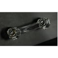 thumbnail image 4 of CKP #G-44 Elegance Collection 3 in. (76mm) Glass Pull, Clear with Black Base, 4 of 4