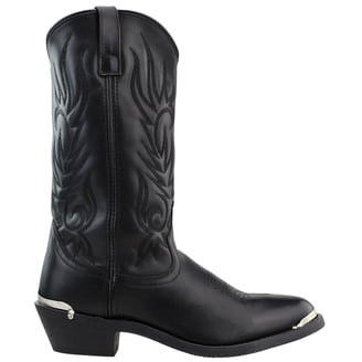Black Smoky Mountain Denver oiled R toe boots #4032M Smoky Mountain Western Boots Mens Denver Leather Cowboy  main image 2