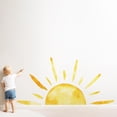 thumbnail image 1 of Vinilo Decorativo Duocheer Sol Mitad 127x64 cm Boho Removible, 1 of 6