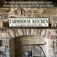 thumbnail image 2 of Highland Home "Farmhouse Kitchen" Pallet Wood Wall Sign, 2 of 7