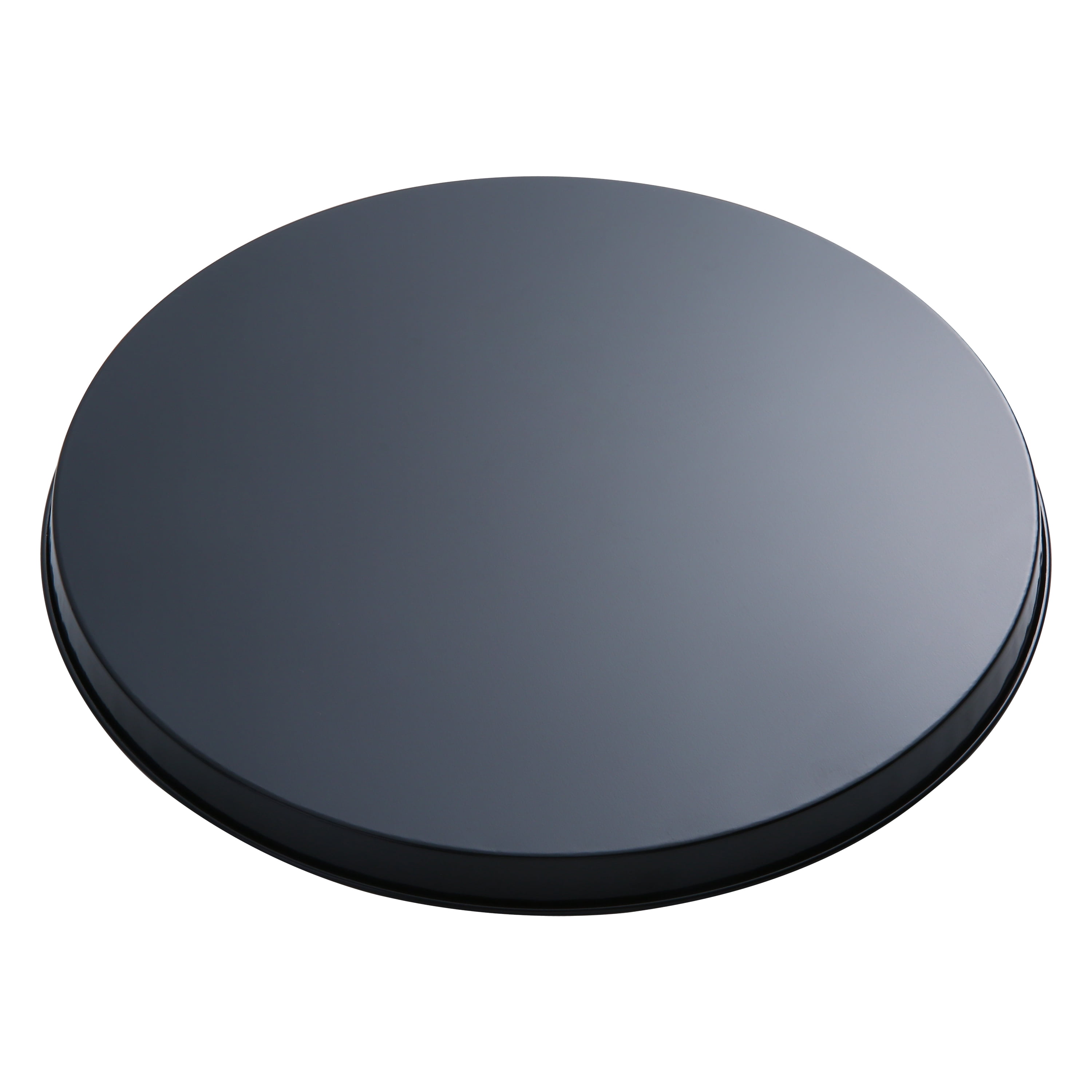 Mainstays Black Carbon Steel Range Burner Cover, 4 Count