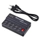 thumbnail image 3 of Injueey Cargador de teléfono USB con puertos múltiples Carga inteligente Toma de estación de 60 W Suministros de energía de escritorio de Teléfono y Comunicación, 3 of 6