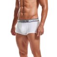 thumbnail image 2 of "Aayomet Boxer Briefs Men's Silky Underwear Pouch Trunks Boxer Briefs Multipack,White L", 2 of 4