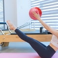thumbnail image 6 of yotijay Exercise Balls Strengthening Women Men Pilates Ball for Barre Stretching Red, 6 of 9