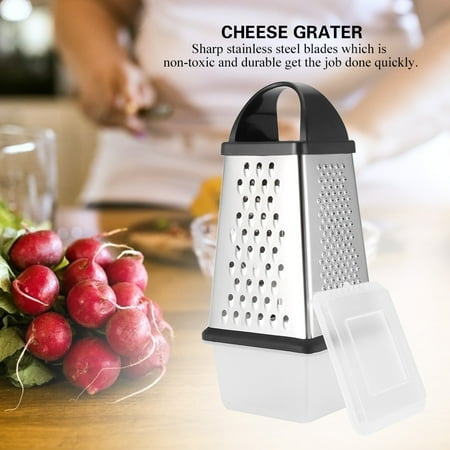 

Ginger Grater Stainless Steel Grater Cheese Grater Box Grater 4 Sided Box Grater For Cheese For Vegetables
