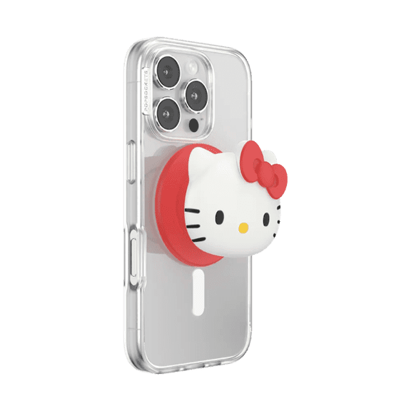 PopSockets Phone Grip for MagSafe, Magnetic Holder, Phone Stand, Hello Kitty - PopOut Hello Kitty