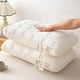 thumbnail image 5 of Bread Pillow - Almohada de soporte cervical de poliéster suave para adultos, 29x19 pulgadas, blanca, transpirable e hipoalergénica para hogar y hotel, 5 of 8