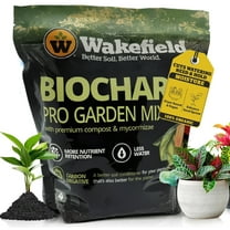 Biochar Pro Garden Mix Soil - 4 Quart Bag for Enhanced Plant Growth, Soils