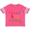 thumbnail image 3 of Inktastic I Love My Mommy Handprints Boys or Girls Toddler T-Shirt, 3 of 5
