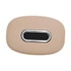 thumbnail image 2 of Porta pañuelos para coche, uso diario, lavable, práctico servilletero para coche Beige, 2 of 9