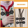 thumbnail image 3 of BESTYASH 2Pares Botones Para Abrigos Y Chaquetas Con Textura De Cuerno Y Materiales Resistentes, 3 of 8
