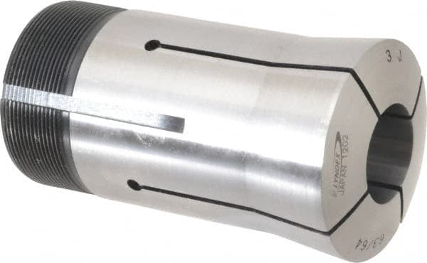Lyndex 63/64 Inch Round 3J Collet 3-3/4 Inch Overall Length, 1.988-20 ...