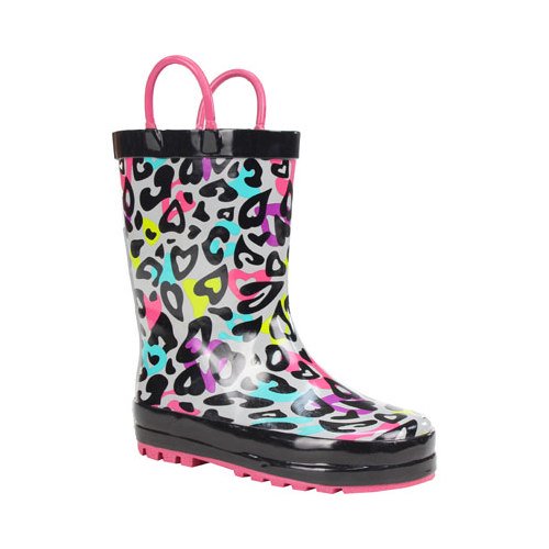 leopard cowboy rain boots