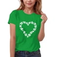 thumbnail image 3 of MKOSPLRT T-Shirts de la Saint-Patrick pour Enfants 3-15 Ans T-Shirts Graphiques Cœurs d'Amour Manches Courtes Col Rond T-Shirts de Détente T-Shirts de Fête, 3 of 6