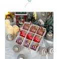 thumbnail image 5 of Christmas Ball Ornaments Set, 9ct 3.15In Elegant Christmas Ornaments  Assorted Xmas Tree Ball Ornaments, Shatterproof Christmas Tree Hanging Ornaments for Xmas Decor,  Blue, 5 of 8