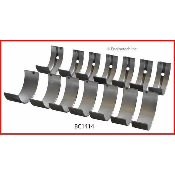 Enginetech BC1414.25 Engine Full Crankshaft Main Bearing Set