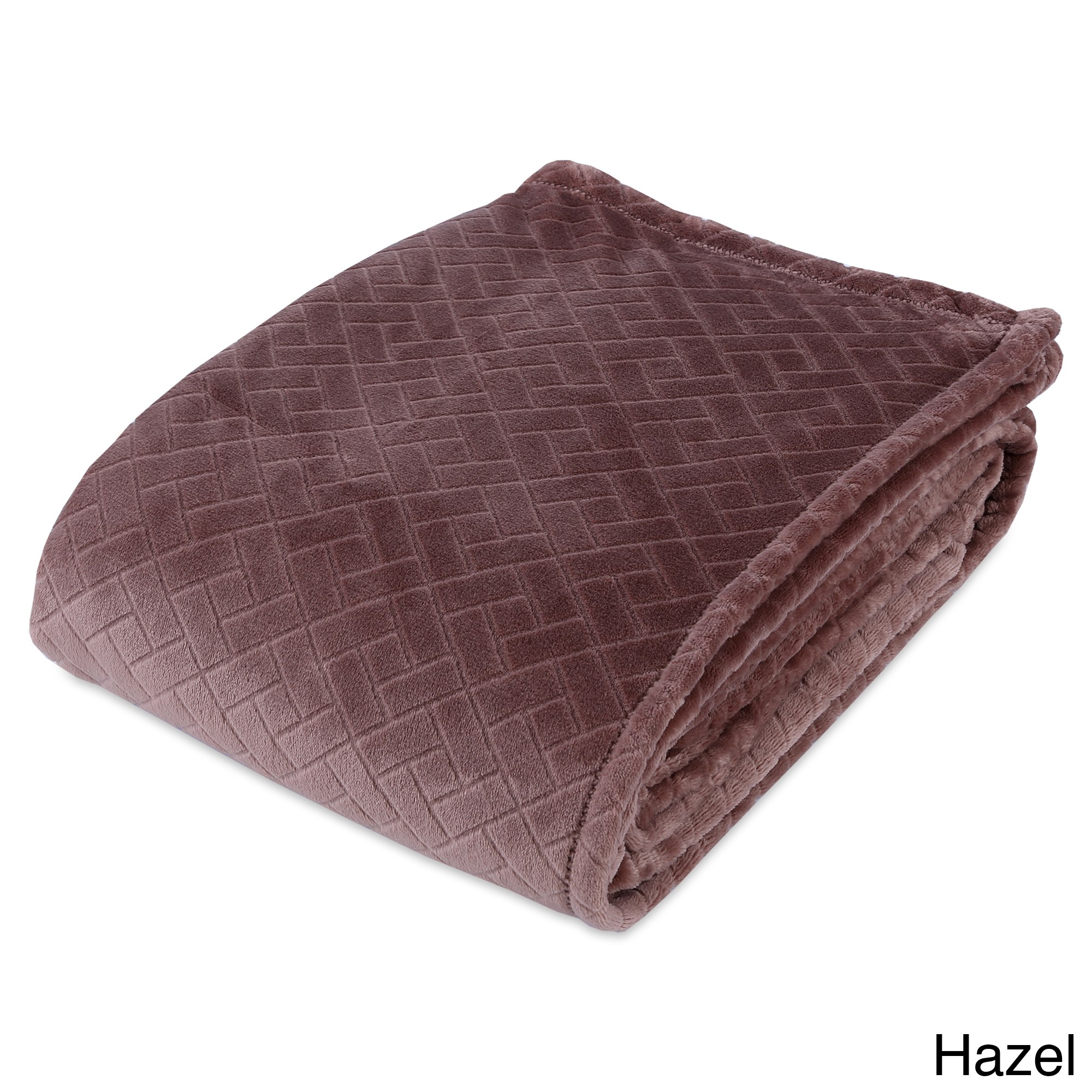 Berkshire Blanket and Home Co Berkshire Blanket Basket Weave Plush Bed