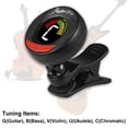 thumbnail image 5 of Rowin LT-21 Mini Clip Digital Tuner Dual Color Backlight LCD Clip On Tuner for Guitar Bass Violin Ukulele Chromatic, 5 of 5