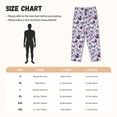 thumbnail image 3 of Balery music Skull record mike Pantalones de pijama para mujer, pijamas ultraligeros, pantalones de estar por casa-Large, 3 of 6
