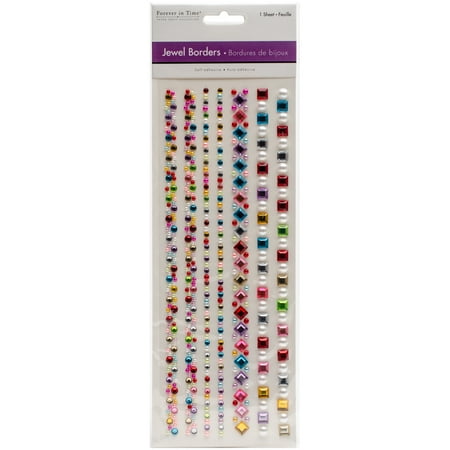 - MultiCraft Jewel Border Stickers -Gem Medley