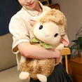thumbnail image 6 of kiskick Sheep Plush Doll, PP Cotton Fully Filled, Super Cute Lamb Doll, Soft Stuffed Animal Cartoon Sheep Doll, Companion Sleeping Pillow, Kids Girl Toy Gift, 6 of 7
