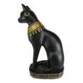 thumbnail image 3 of Ebros Egyptian Cat Goddess Bastet Seated With Hieroglyphs Base Figurine, 3 of 6
