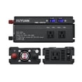 thumbnail image 3 of 5000W (Theoretical Peak) Modified Sine Wave Power Inverter, DC 12V to AC 110V 60Hz, US Plug, Aluminum Alloy Black Shell with Dual LED Digital Display, 8 Safety Protections, USB/Type-C Ports,, 3 of 6