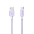thumbnail image 1 of Cable Tipo C 1m Usb Tejido Tpe Carga Rápida Wekome WDC-03A Color Lavanda, 1 of 6
