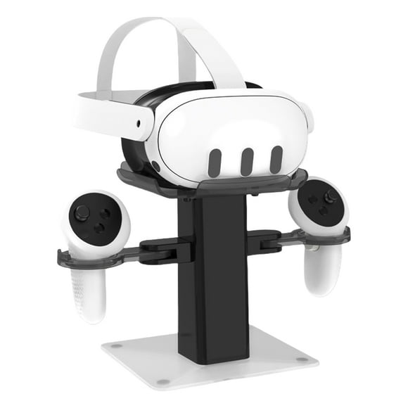 Peggybuy RGB VR Headset Charging Dock Display Stand Controller Mount for Meta Quest 3/3S