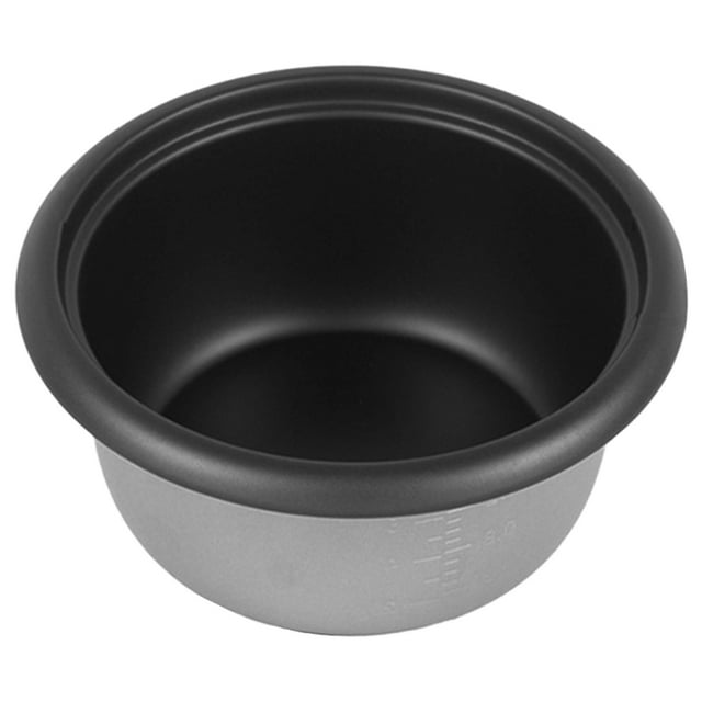 KAKOWELY Casserole Intérieure de Cuiseur Casserole Électrique pour Cuiseur à Riz Casserole Intérieure Doublure de Cuiseur à Riz Accessoire,9.06"X9.06"X3.94 Pouces