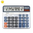 thumbnail image 1 of OSALO OS-6815 12 Digits Desktop Calculator Solar Energy Dual Power Calculator, 1 of 5