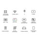 thumbnail image 3 of Pantalla Táctil Capacitiva, Pantalla Capacitiva WiFi De 2 Pulgadas Para Vídeos, 3 of 7