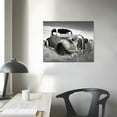 thumbnail image 3 of COMIO  Canvas Print Wall Art - Rusty Truck Canvas Wall Art - Vintage Blue Car Pictures Living Room Decor - Country Style Artwork Posters Paintings, 3 of 4