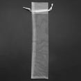 thumbnail image 4 of 150Pcs White Drawstring Organza Folding Hand Fan Pouch Party Wedding Favor Gift Bags,150 x Gift Bags (Only bags),white, 4 of 4