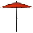 thumbnail image 2 of Patiojoy Parasol de Marché pour Patio d'Extérieur à Inclinaison Automatique avec Double Évent, 2 of 10