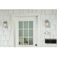 thumbnail image 2 of Kichler Lombard 10.5" High Brushed Aluminum Outdoor Wall Light, 2 of 7