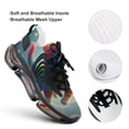 thumbnail image 4 of Fantasy Harlequin Cats Flying Walking Shoes for Men Woman Lightweight Tennis Fashion Elastic Sports Shoes Cushion Basketball Shoes, 4 of 7