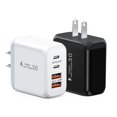 thumbnail image 1 of Bloque de cargador USB C Kuewtya de 40 W, paquete de 2, 4 puertos tipo C, 1 of 5