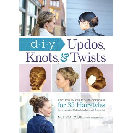Twist Knot End - DIY Updos, Knots, and Twists - eBook