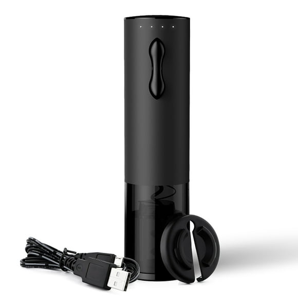 Destapacorchos eléctrico Zeta Wireless Recargable Dst4 Acero negro