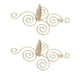 thumbnail image 3 of Portavelas de metal para decoraenón creativa, portavelas giratoria de pared, juego de 2 portavelas de metal, decora para salón o dormitorio con soporte para portavelas, 3 of 7